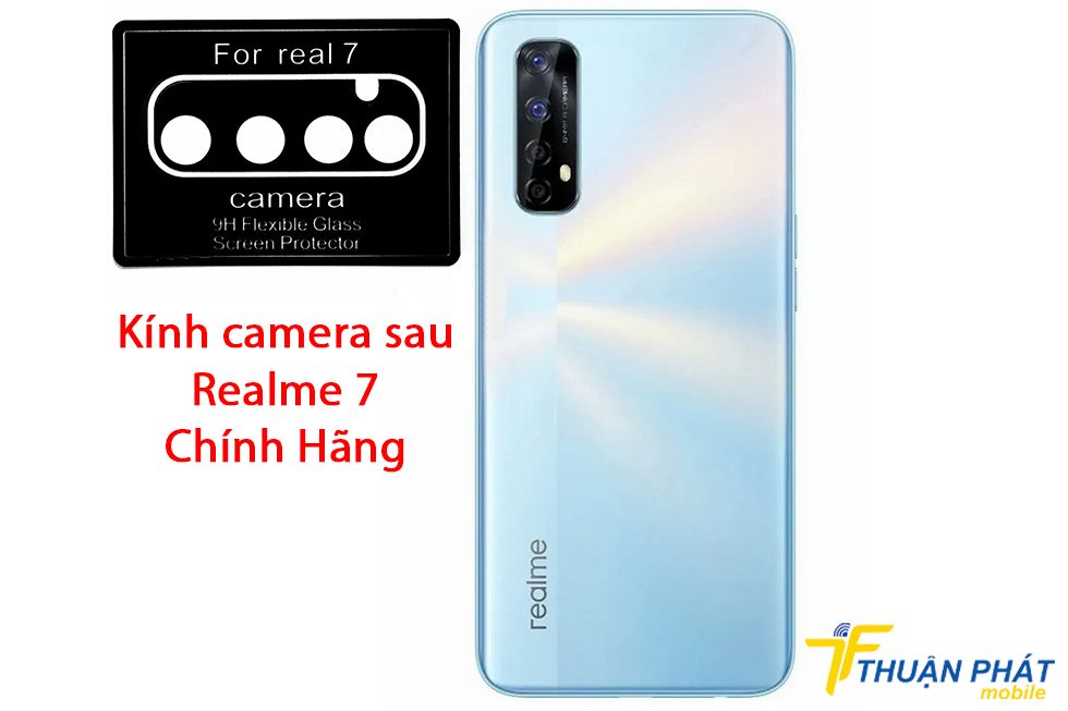 Kính camera sau Realme 7 chính hãng