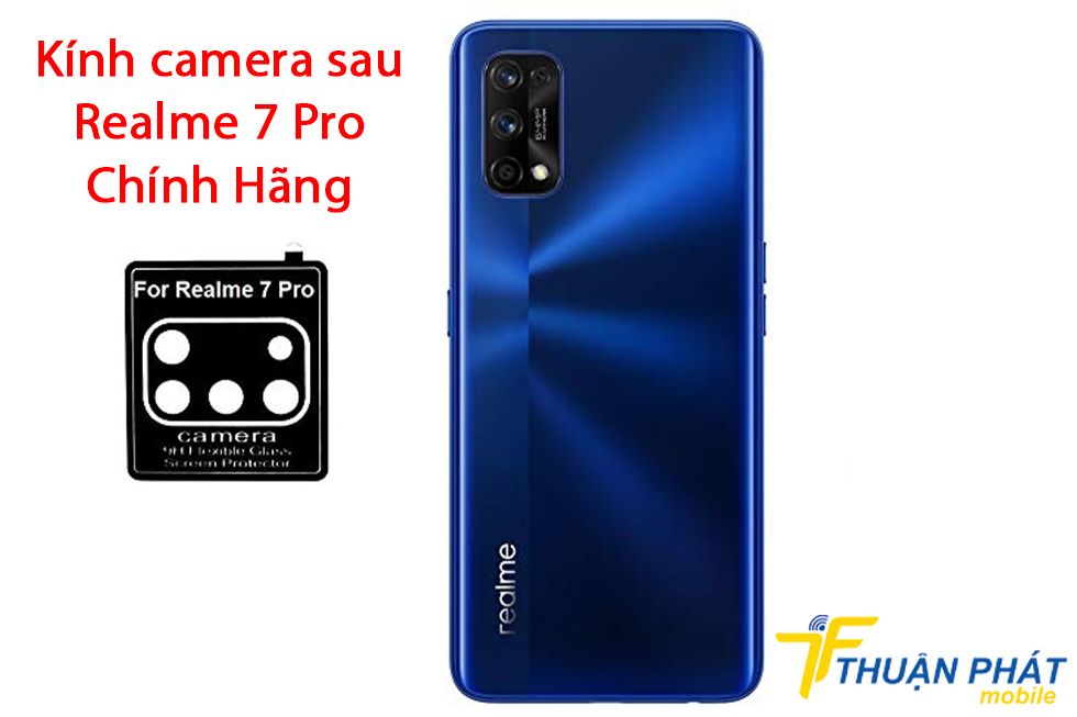 Kính camera sau Realme 7 Pro chính hãng