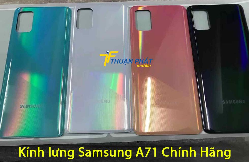 Kính lưng Samsung A71 chính hãng