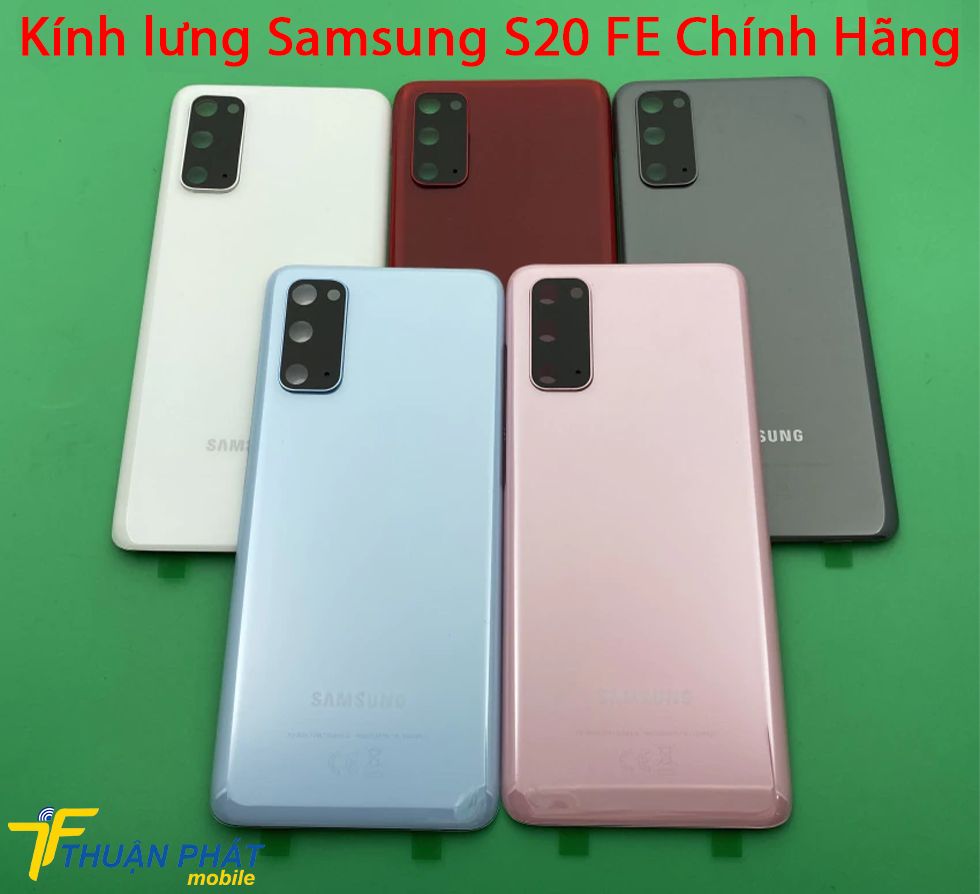 Kính lưng Samsung S20 FE chính hãng