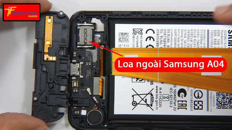 Loa ngoài Samsung A04