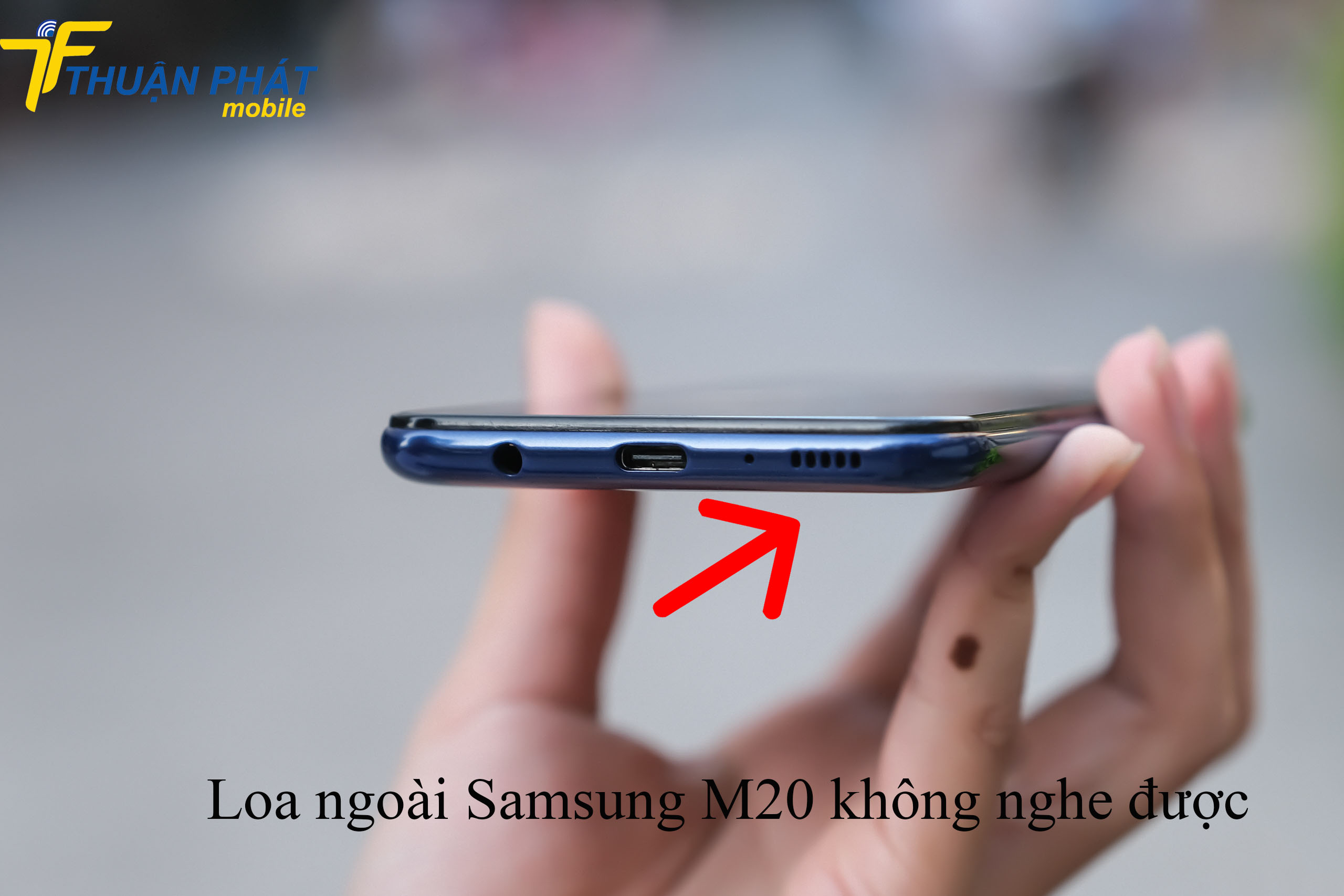 Loa ngoài Samsung M20 không nghe được