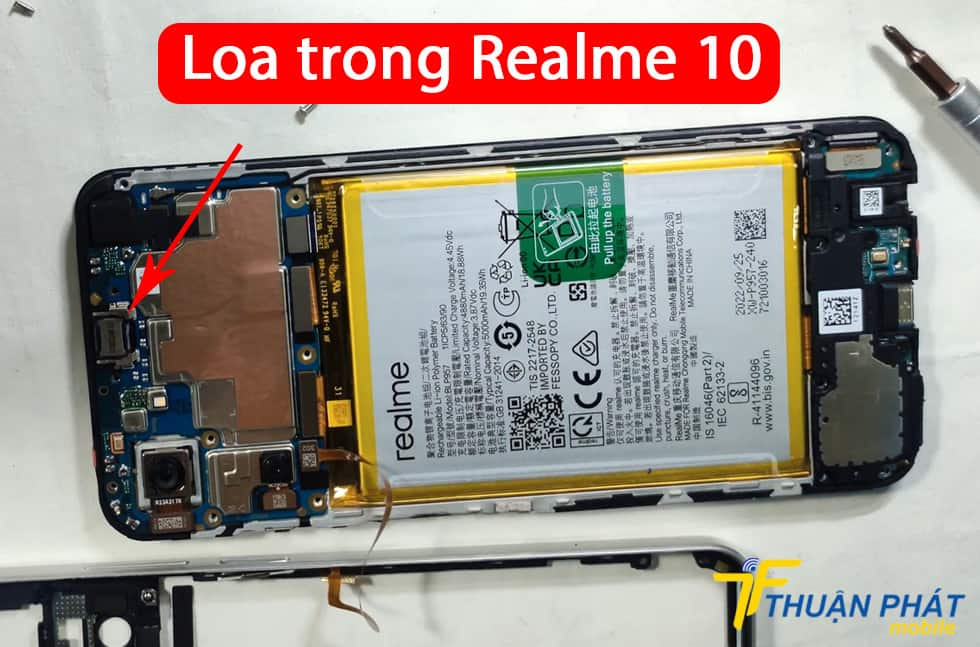 Loa trong Realme 10