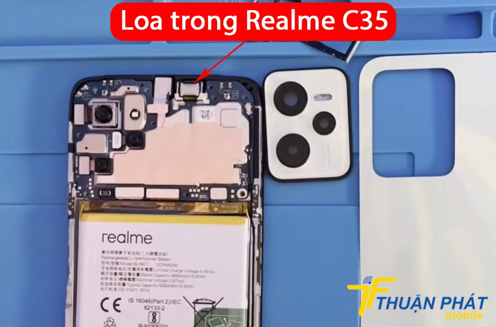 Loa trong Realme C35