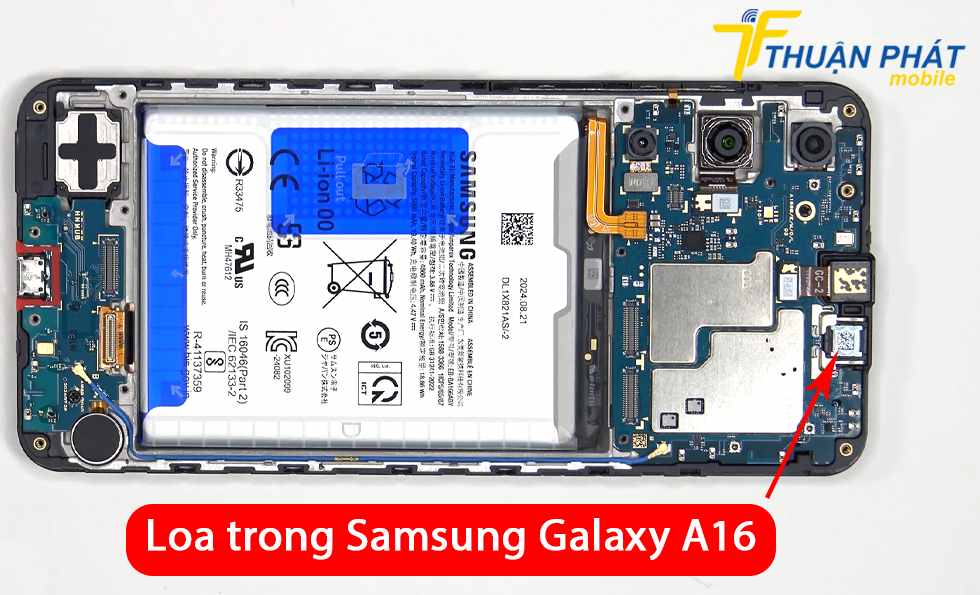 Loa trong Samsung Galaxy A16