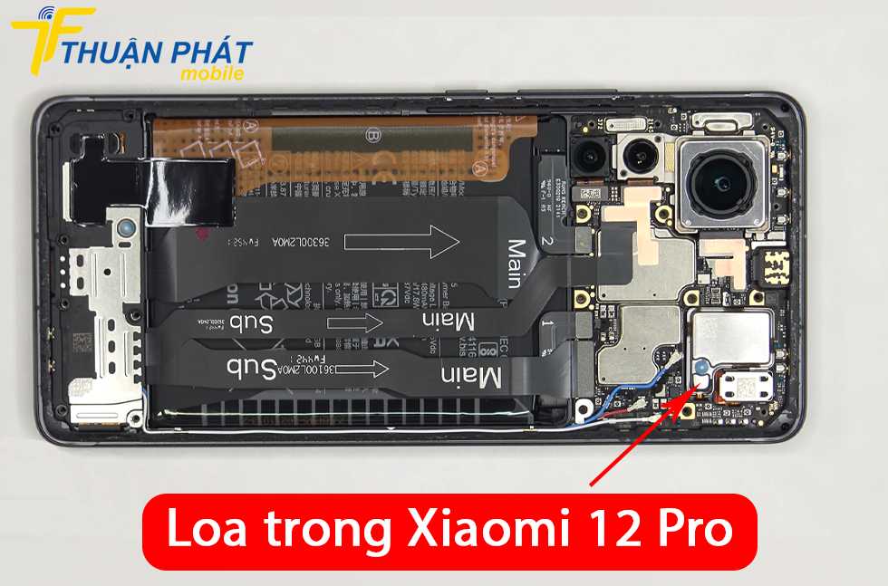 Loa trong Xiaomi 12 Pro