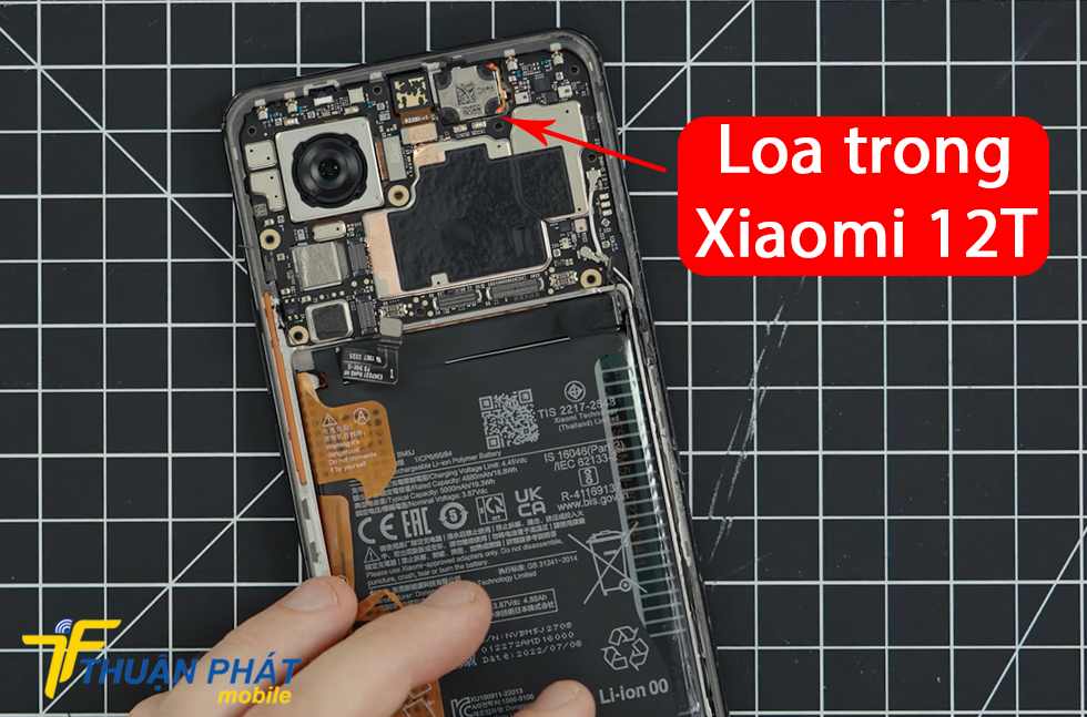 Loa trong Xiaomi 12T