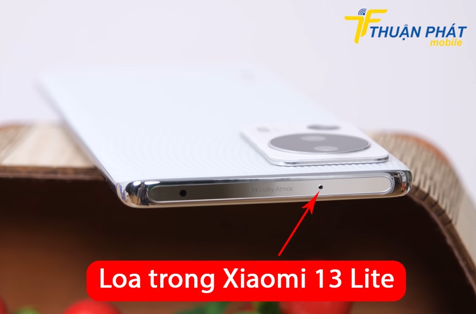 Loa trong Xiaomi 13 Lite