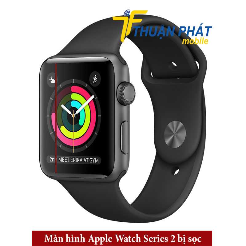 Màn hình Apple Watch Series 2 bị sọc