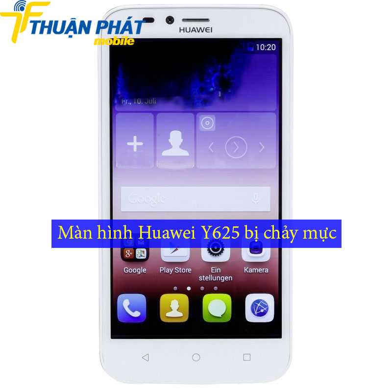 Màn hình Huawei Y625 bị chảy mực