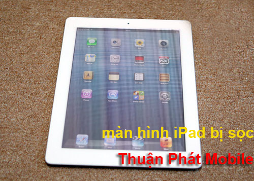 Màn hình ipad 4 bị sọc