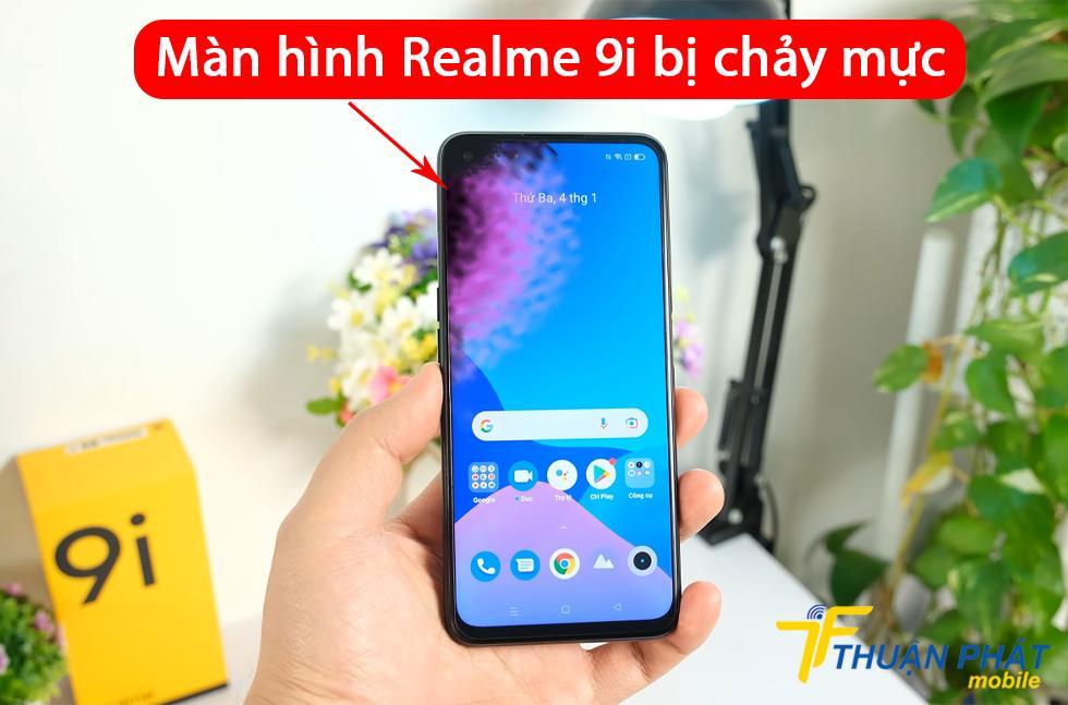 Màn hình Realme 9i bị chảy mực