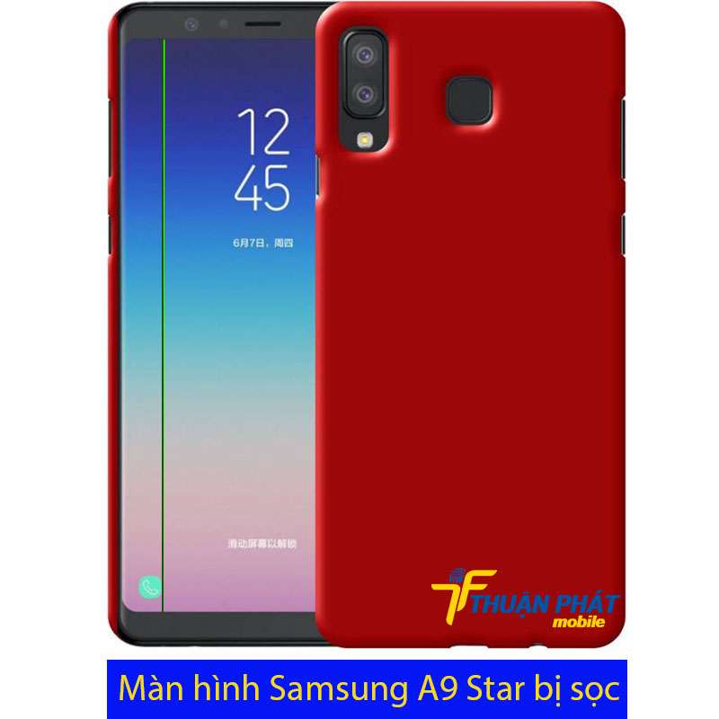 Màn hình Samsung A9 Star bị sọc