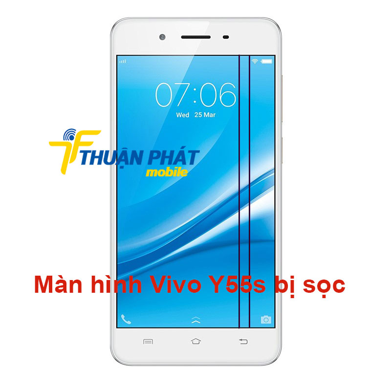 Màn hình Vivo Y55s bị sọc