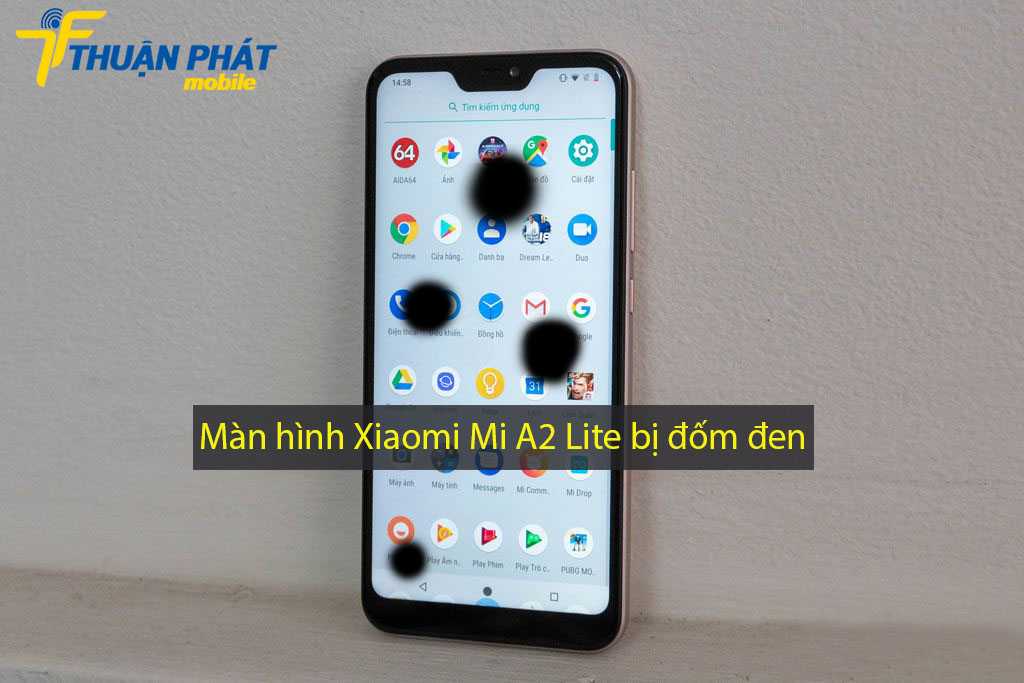 Màn hình Xiaomi Mi A2 Lite bị đốm đen