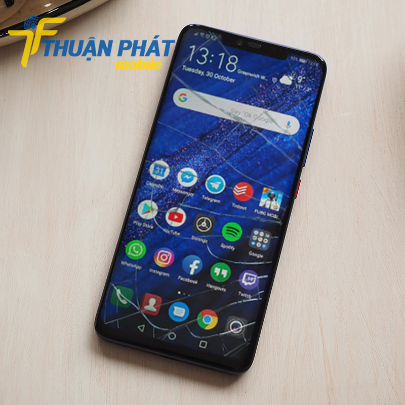 Mặt kính Huawei Mate 20 Pro bị vỡ