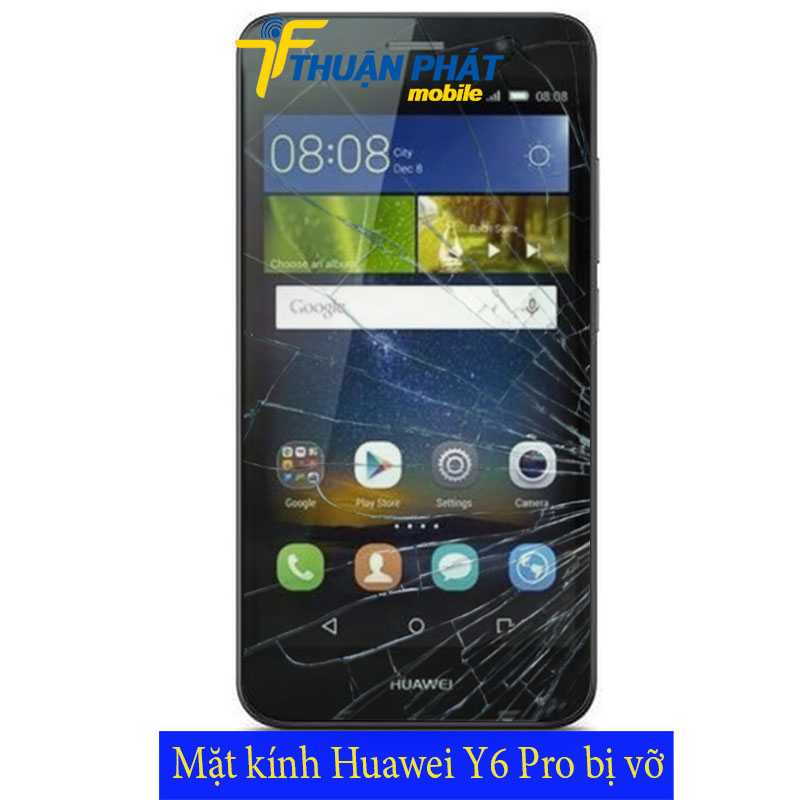 Mặt kính Huawei Y6 Pro bị vỡ