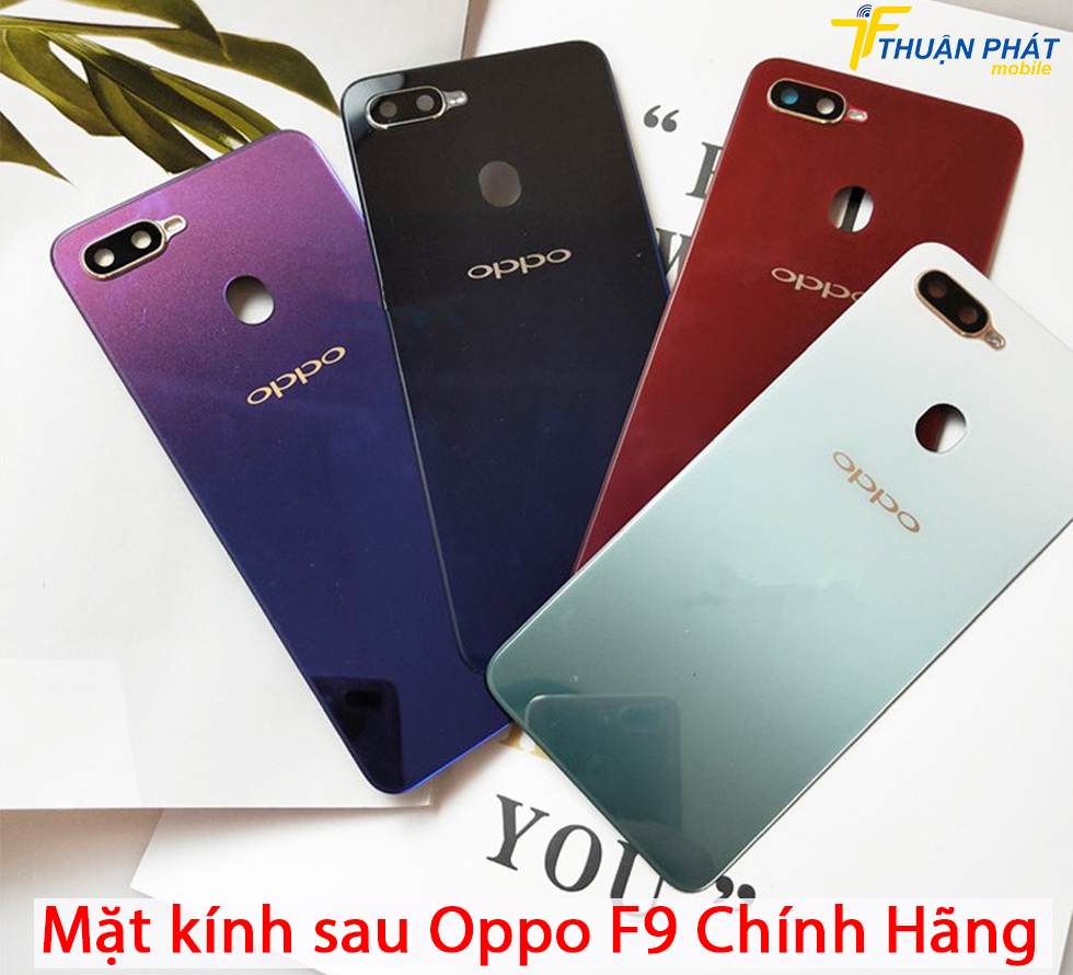 Mặt kính sau Oppo F9 chính hãng