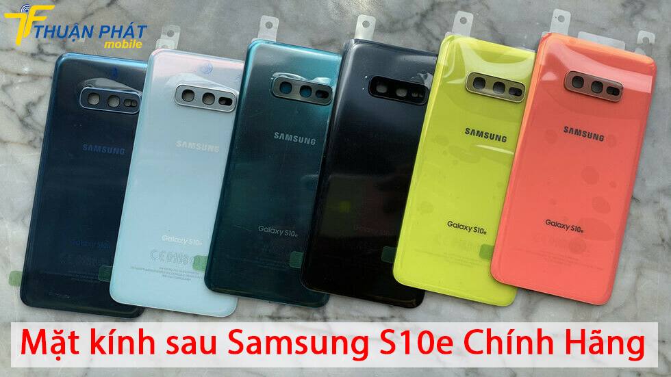 Mặt kính sau Samsung S10e chính hãng