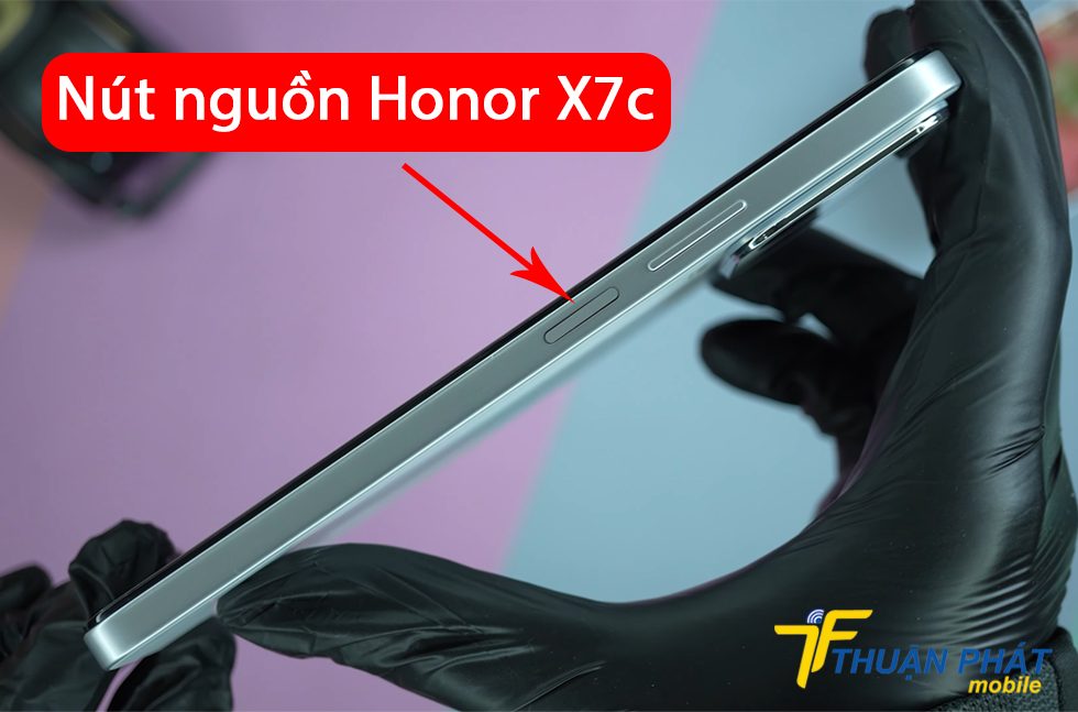 Nút nguồn Honor X7c