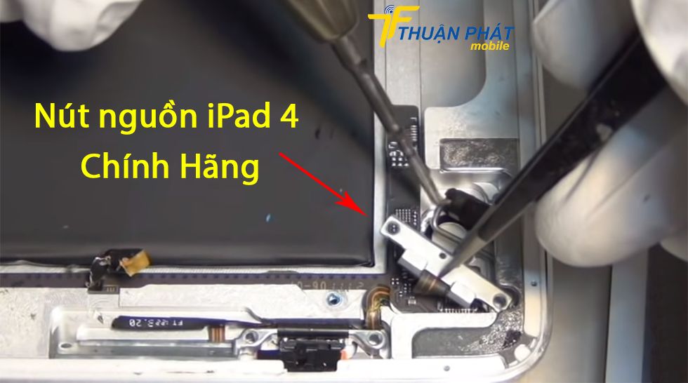 Nút nguồn iPad 4 chính hãng