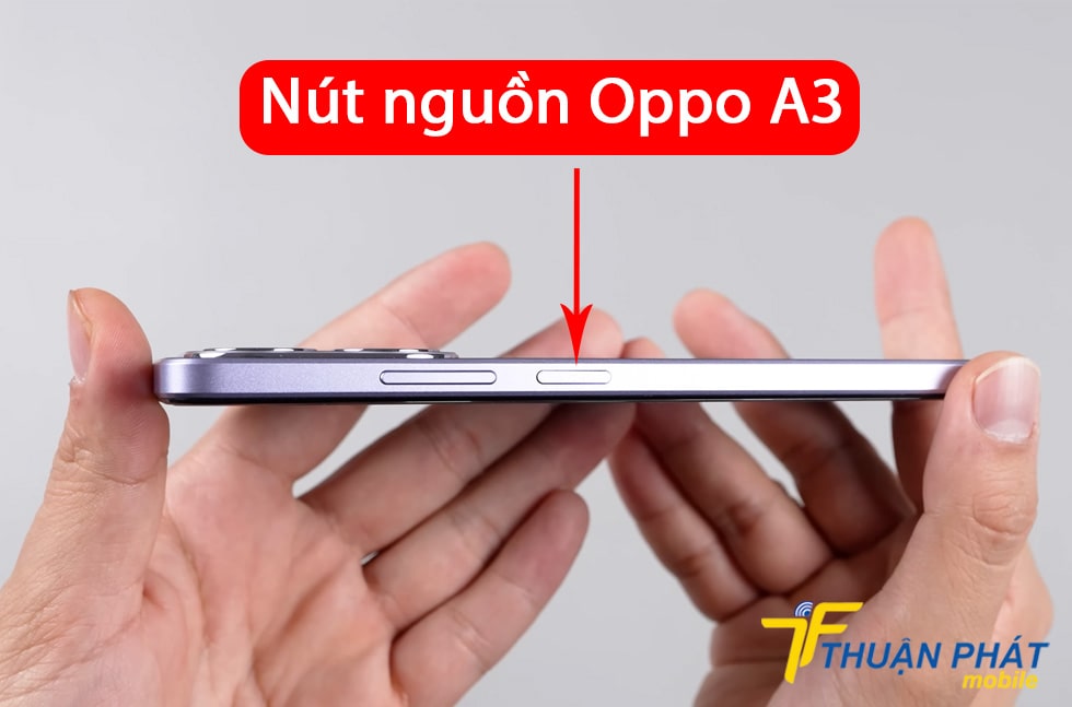 Nút nguồn Oppo A3