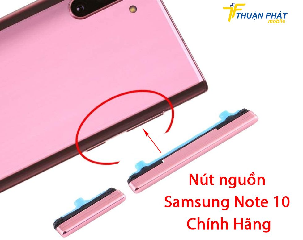 Nút nguồn Samsung Note 10 chính hãng