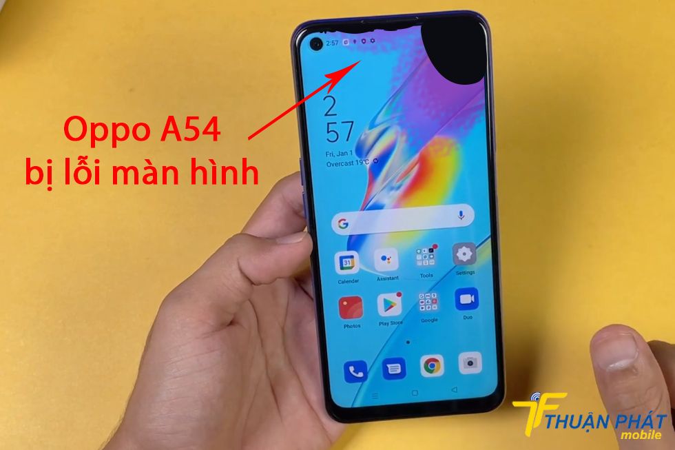 Oppo A54 bị lỗi màn hình