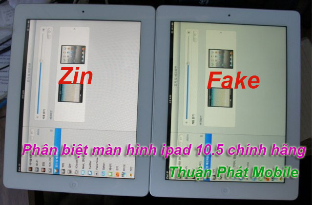 Phân biệt màn hình iPad Pro 10.5 chính hãng