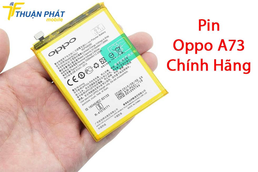 Pin Oppo A73 chính hãng