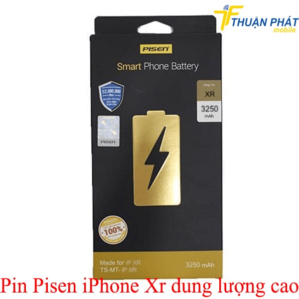 Pin Pisen iPhone Xr dung lượng cao