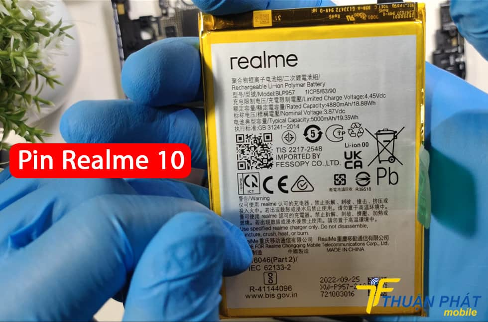 Pin Realme 10