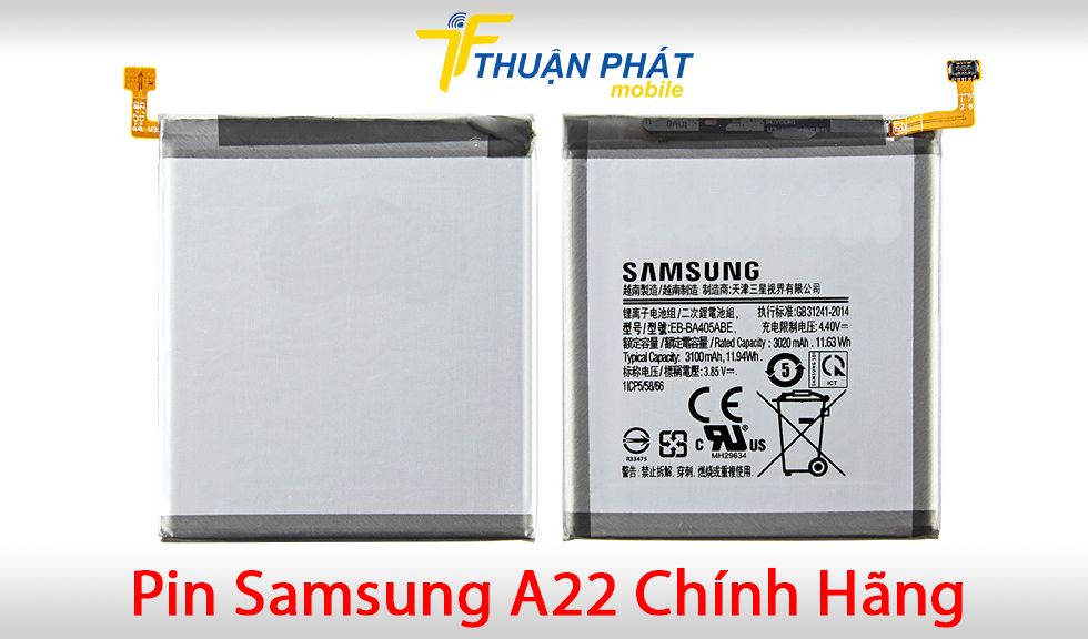 Pin Samsung A22 chính hãng