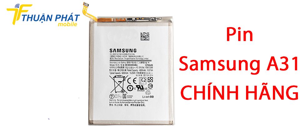 Pin Samsung A31 chính hãng