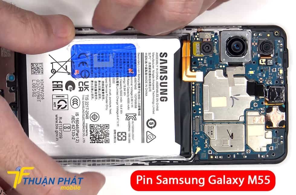 Pin Samsung Galaxy M55