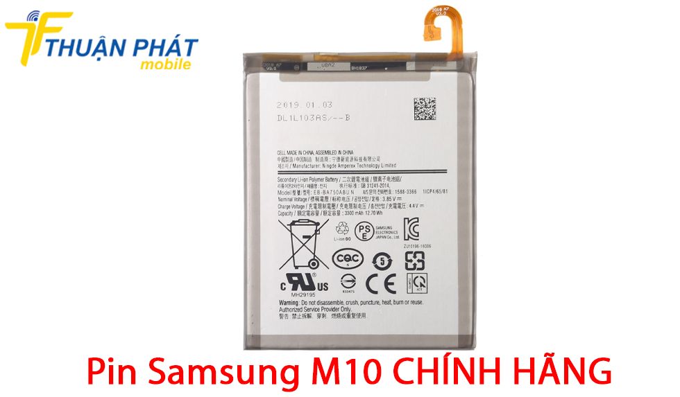 Pin Samsung M10 chính hãng