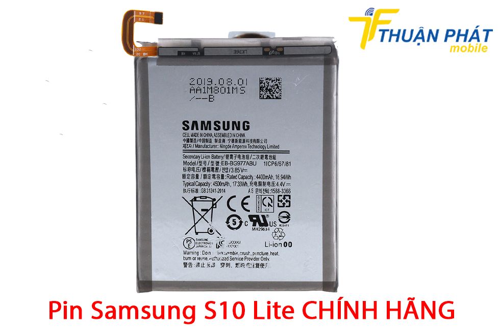 Pin Samsung S10 Lite chính hãng