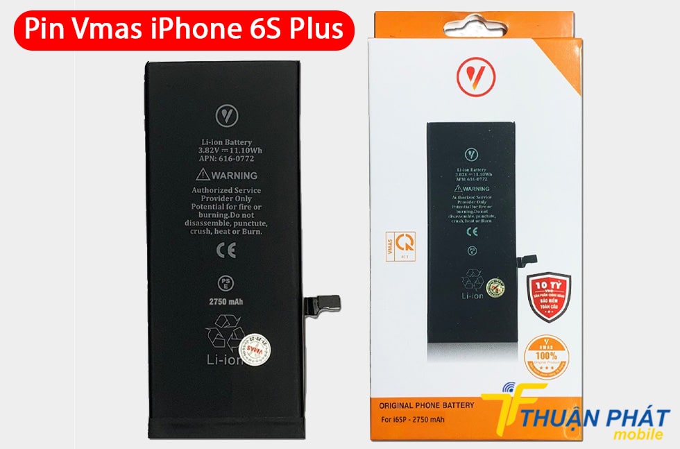 Pin Vmas iPhone 6S Plus 2750 mAh