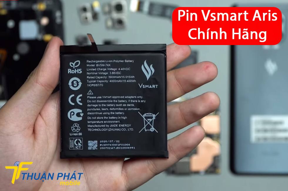 Pin Vsmart Aris chính hãng