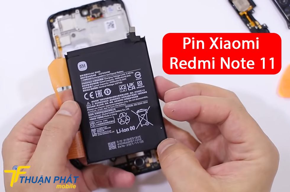 Pin Xiaomi Redmi Note 11