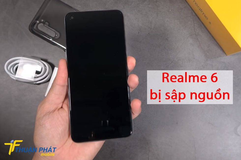 Realme 6 bị sập nguồn