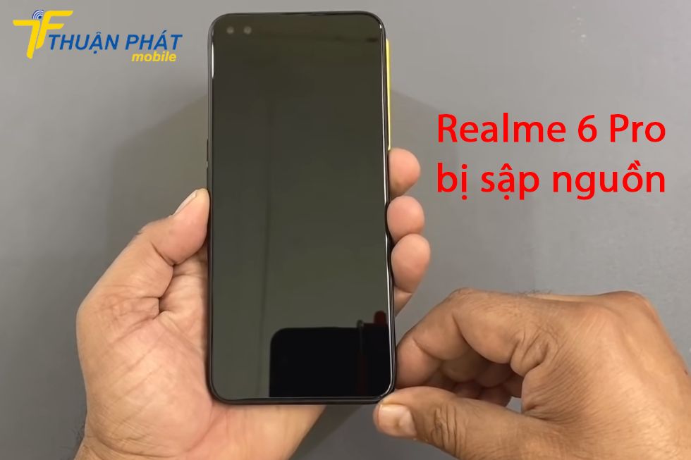 Realme 6 Pro bị sập nguồn