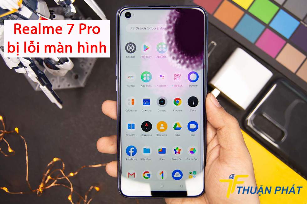 Realme 7 Pro bị lỗi màn hình