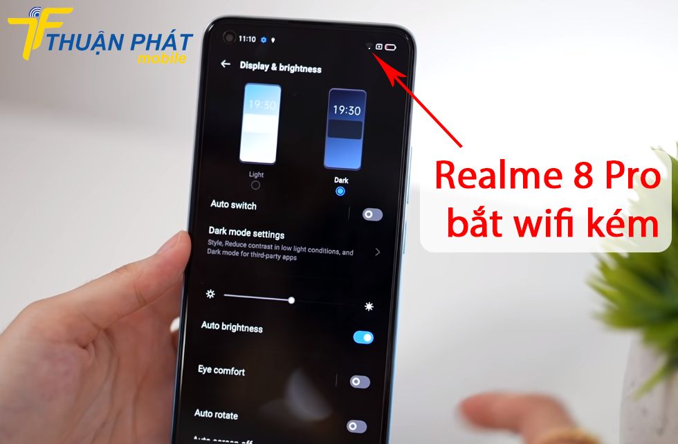 Realme 8 Pro bắt wifi kém