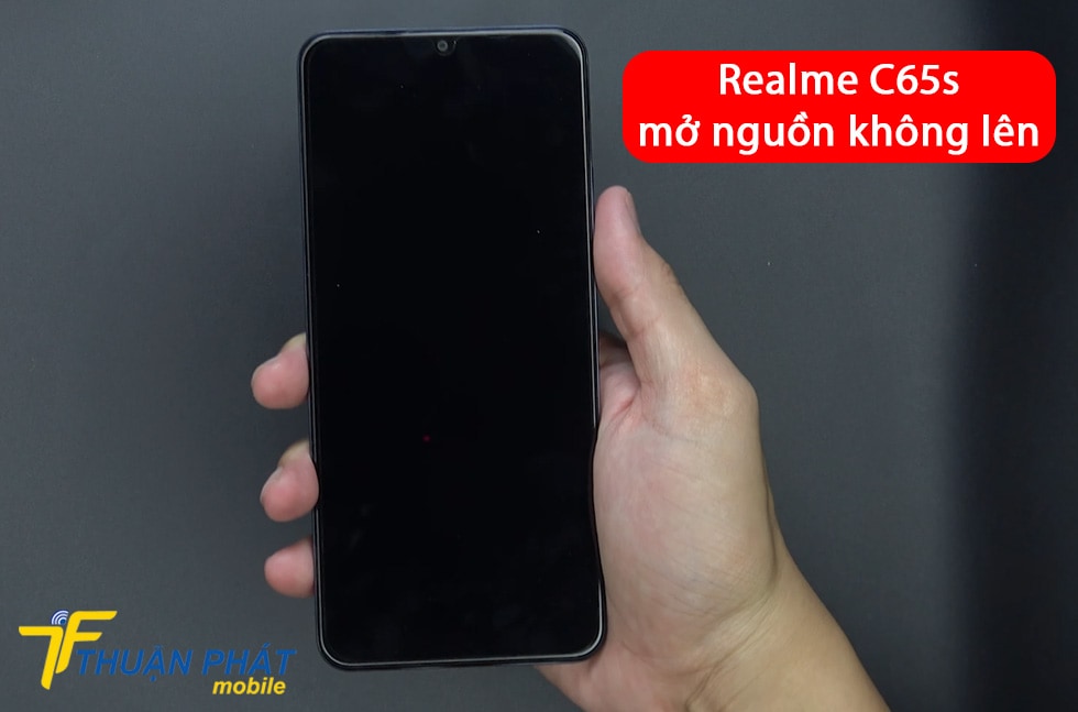 Realme C65s mở nguồn không lên