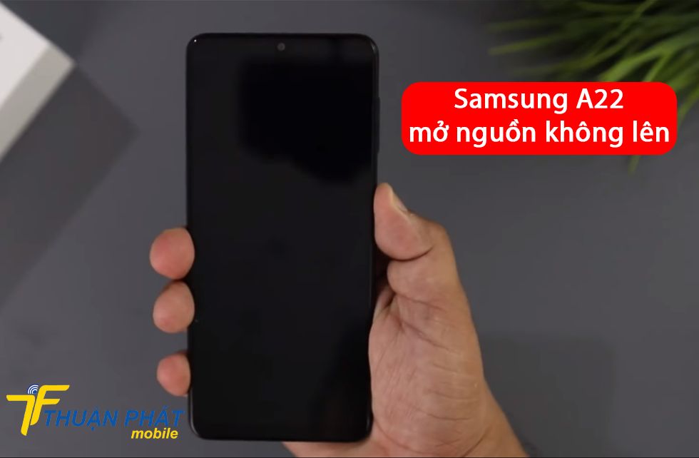 Samsung A22 mở nguồn không lên