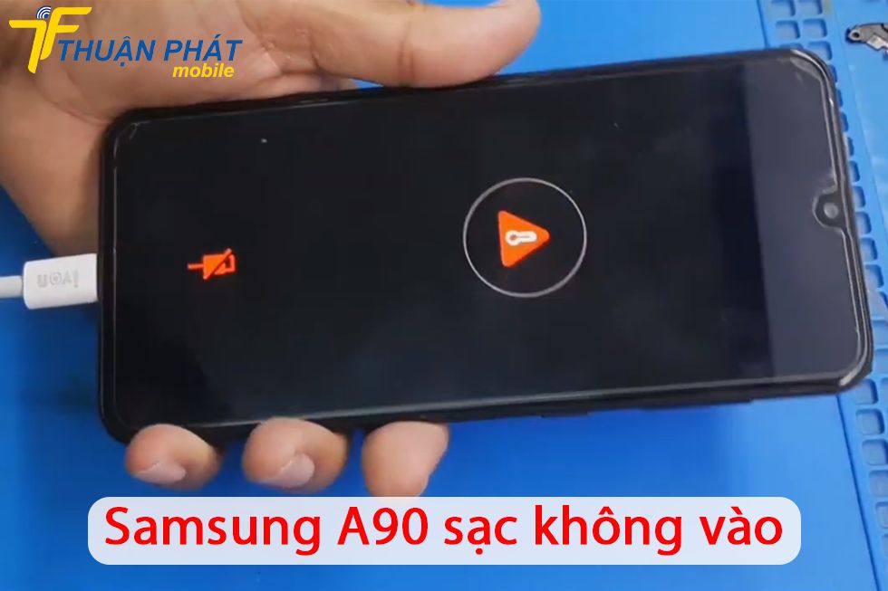 Samsung A90 sạc không vào