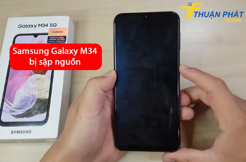 Samsung Galaxy M34 bị sập nguồn