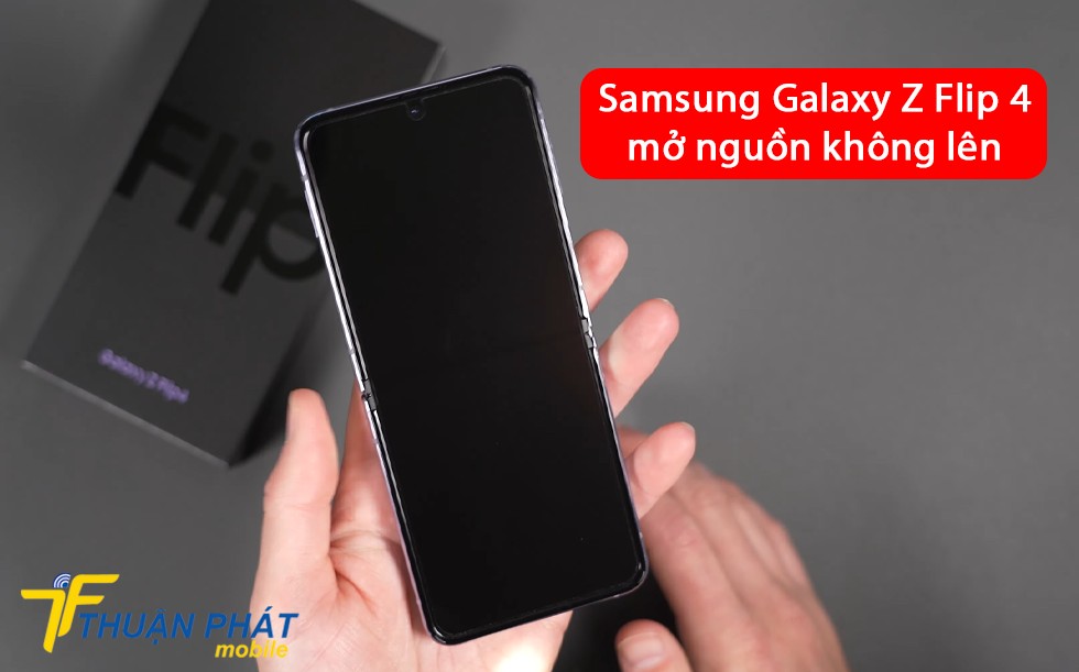 Samsung Galaxy Z Flip 4 mở nguồn không lên