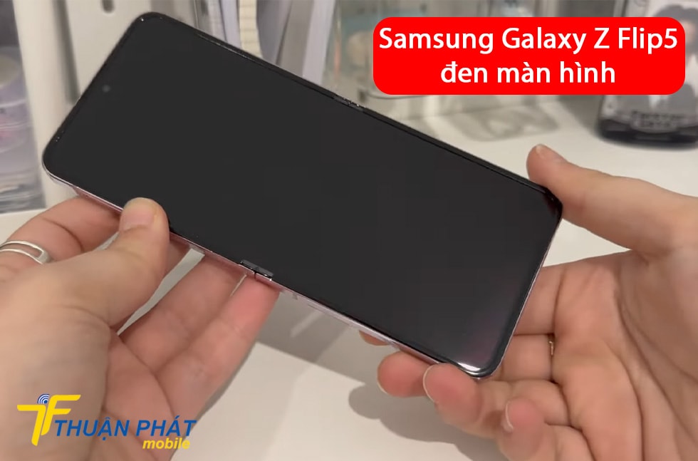 Samsung Galaxy Z Flip5 đen màn hình